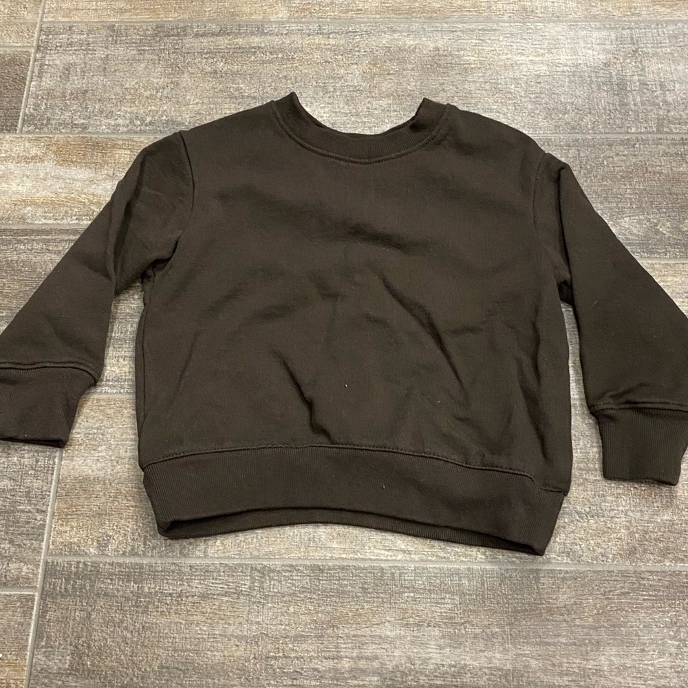 Bundle 2✌️ for $10- Boys 2t winter brown sweatshirt